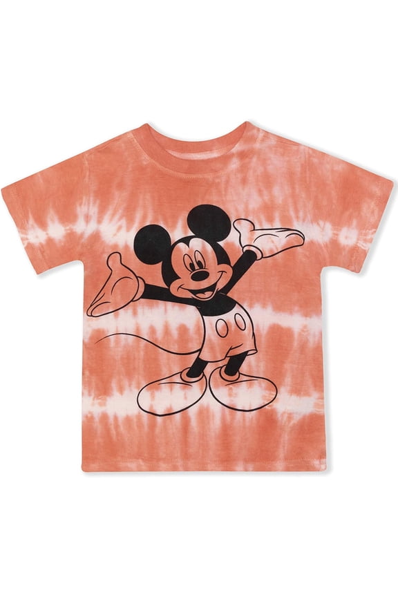 Mickey Mouse Shirts for Toddler Boys, Tie Dye Kids Mickey Mouse Clothes