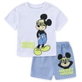 thumbnail image 1 of Disney Mickey Mouse Short Sleeve T-Shirt and Shorts Set (Baby Boys), 2 Piece Set, Sizes 12M-24M, 1 of 8