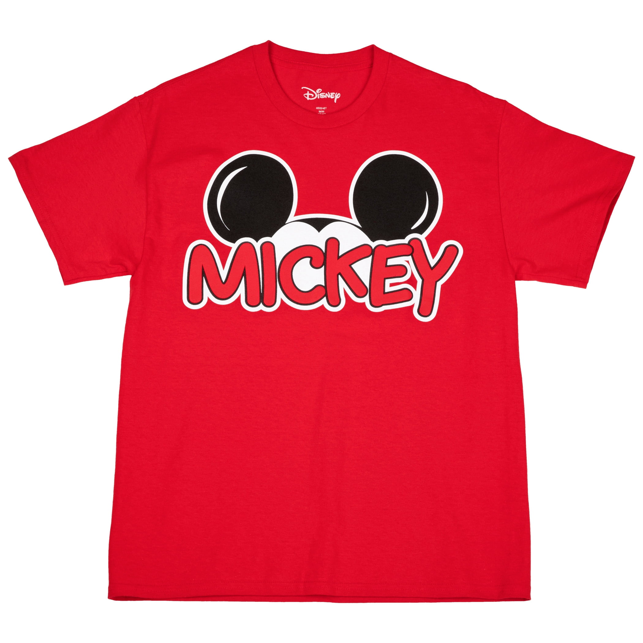 Disney Mickey T-Shirt-XLarge Mouse Ears Family Signature
