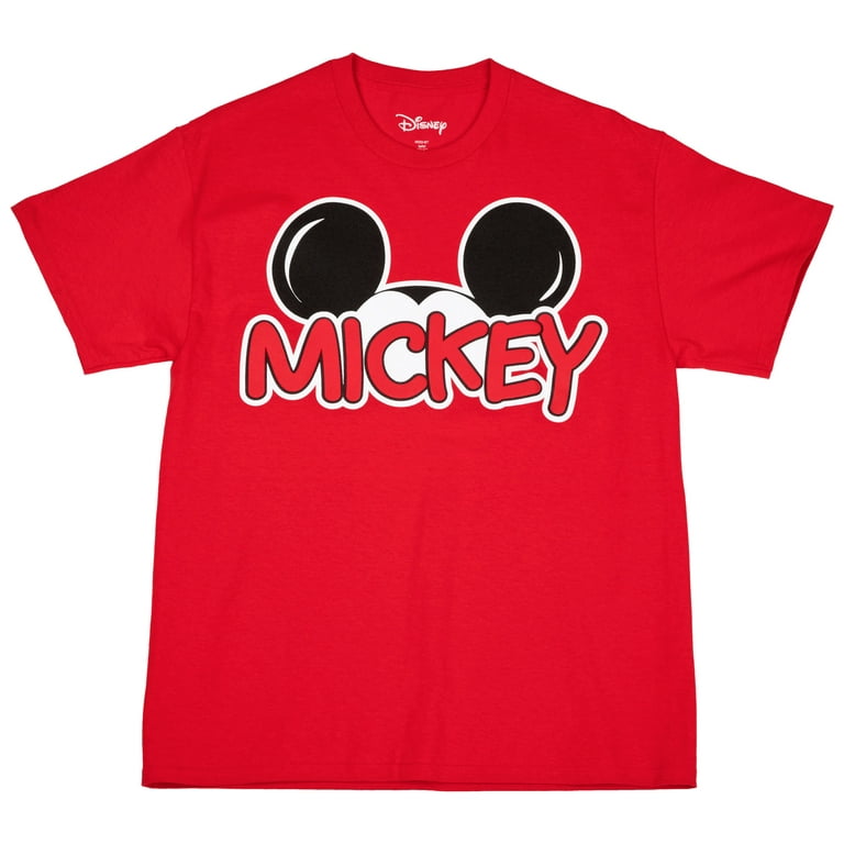 Disney Mickey Mouse Signature Family T-Shirt-XLarge Ears