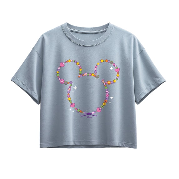 Disney - Mickey Mouse Sil Bracelet Short Sleeve Boxy Graphic T-Shirt