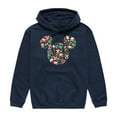 thumbnail image 1 of Disney - Mickey Mouse Silhouette Christmas -Men's Fleece Pullover Hoodie, 1 of 4