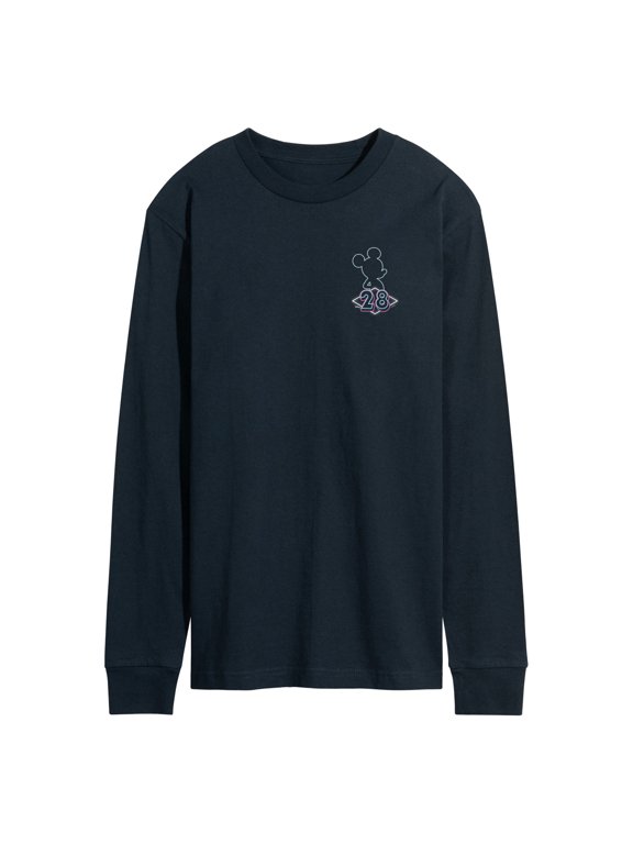 - Mickey Mouse Men's Long Sleeve Graphic T-Shirt