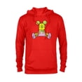 thumbnail image 1 of Disney Mickey Mouse Sitting Down Retro Pop Art - Pullover Hoodie for Adults - Customized-Red, 1 of 5