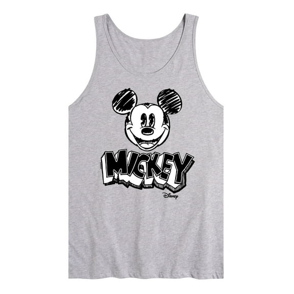 Disney - Mickey Mouse - Sketch Classic - Men's Jersey Tank Top