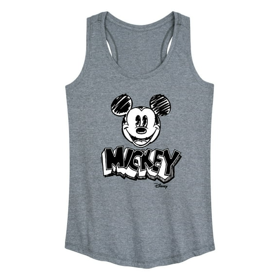 Disney - Mickey Mouse - Sketch Classic - Women's Racerback Tank Top