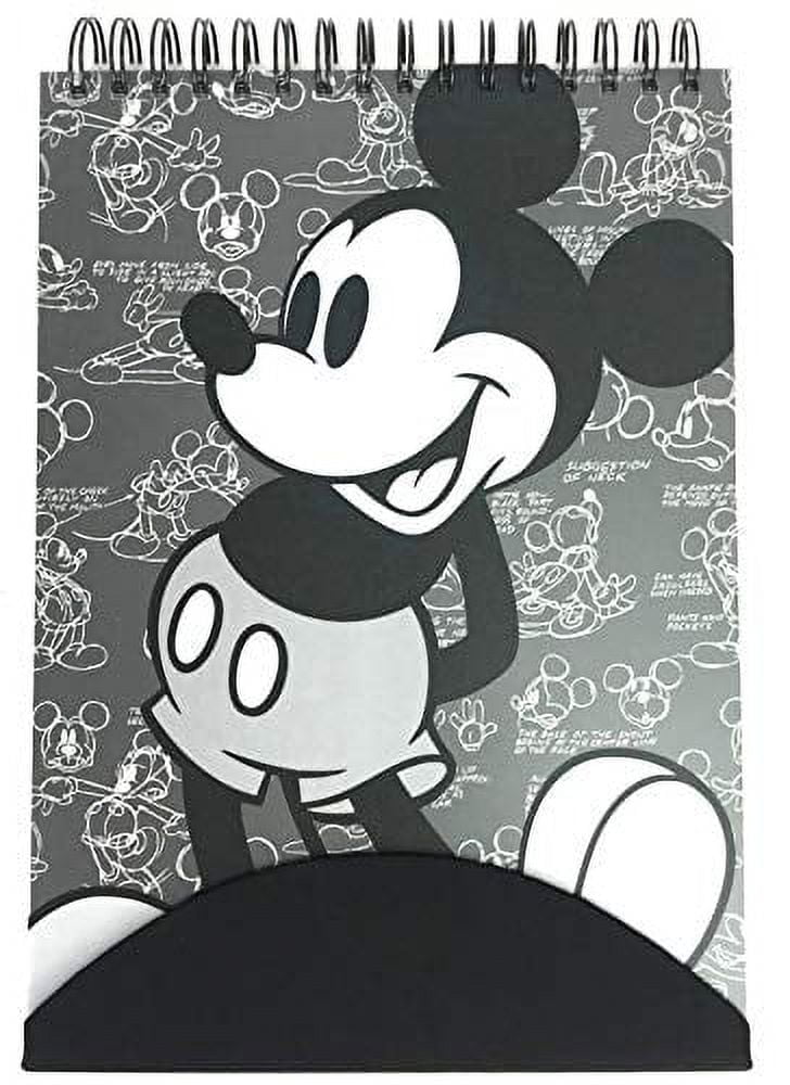 Disney Mickey Mouse Sketchbook Set Spiral Sketch Notebook and 2