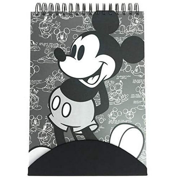 Disney Mickey Mouse Sketchbook Set Spiral Sketch Notebook and 2 Pencils