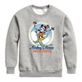 thumbnail image 1 of Disney - Mickey Mouse Ski School - Toddler & Youth Crewneck Fleece Sweatshirt, 1 of 5