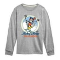 thumbnail image 1 of Disney - Mickey Mouse Ski School - Toddler & Youth Long Sleeve Graphic T-Shirt, 1 of 5
