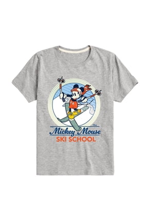 - Mickey Mouse Ski School - Toddler & Youth Short Sleeve Graphic T-Shirt