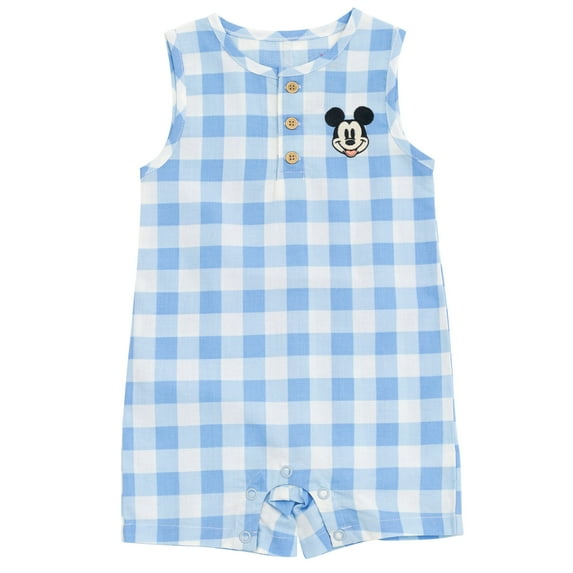 Disney Mickey Mouse Sleeveless Romper Newborn to Toddler