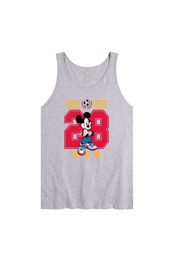 - Mickey Mouse Soccer Jersey - Men's Sleeveless Graphic Tank