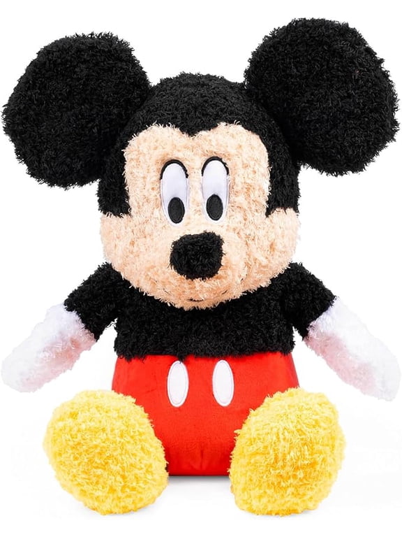 Disney Mickey Mouse Soft & Fuzzy Pillow Buddy