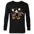 thumbnail image 1 of Disney Mickey Mouse Spooky Dracula Costume Halloween - Long Sleeve T-Shirt for Men - Customized-Black, 1 of 5