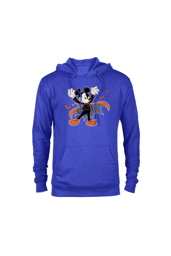 Mickey Mouse Spooky Dracula Costume Halloween - Pullover Hoodie for Adults - Customized-Royal