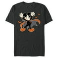 thumbnail image 1 of Disney Mickey Mouse Spooky Dracula Costume Halloween - Short Sleeve Blended T-Shirt for Adults - Customized-Dark Heather, 1 of 5