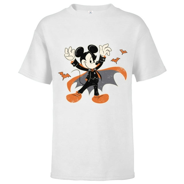 Disney Mickey Mouse Spooky Dracula Costume Halloween - Short Sleeve T