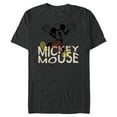 thumbnail image 1 of Disney Mickey Mouse Spooky Wiggly Silly Retro Distressed - Short Sleeve Blended T-Shirt for Adults - Customized-Dark Heather, 1 of 5