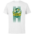 thumbnail image 1 of Disney Mickey Mouse Sports Goal Winning Kick Soccer Ball - Short Sleeve Cotton T-Shirt for Adults - Customized-White, 1 of 5