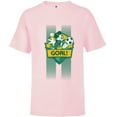 thumbnail image 1 of Disney Mickey Mouse Sports Goal Winning Kick Soccer Ball - Short Sleeve T-Shirt for Kids - Customized-Soft Pink, 1 of 5