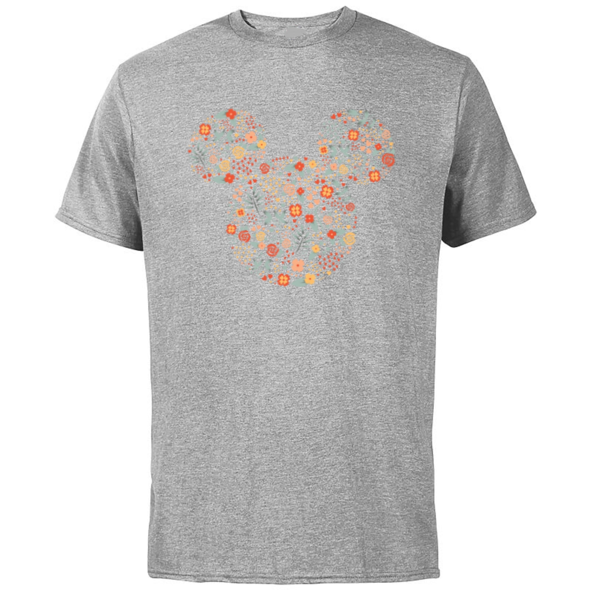 Disney Mickey Mouse Spring Head Icon with Bow Springtime - Short Sleeve ...