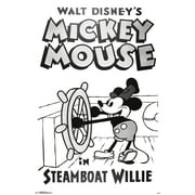 Disney Mickey Mouse - Steamboat Willie Wall Poster, 22.375" x 34"