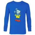 thumbnail image 1 of Disney Mickey Mouse Sticking Tongue Out Retro Pop Art - Long Sleeve T-Shirt for Men - Customized-Navy, 1 of 5
