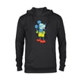 thumbnail image 1 of Disney Mickey Mouse Sticking Tongue Out Retro Pop Art - Pullover Hoodie for Adults - Customized-Black, 1 of 5