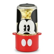 Disney Mickey Mouse Electric Popcorn Popper, Nonstick, 6-Cup Capacity