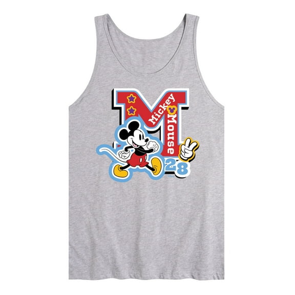 Disney - Mickey Mouse - Stitched Patches for Teammates - Men's Jersey Tank Top