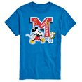 thumbnail image 1 of Disney - Mickey Mouse - Stitched Patches for Teammates - Men's Short Sleeve Graphic T-Shirt, 1 of 1