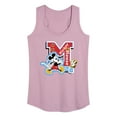 thumbnail image 1 of Disney - Mickey Mouse - Stitched Patches for Teammates - Women's Racerback Tank Top, 1 of 4