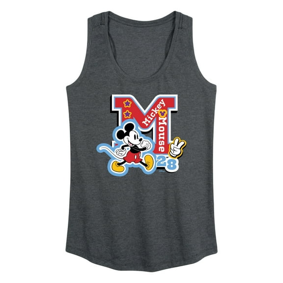 Disney - Mickey Mouse - Stitched Patches for Teammates - Women's Racerback Tank Top