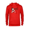 thumbnail image 1 of Disney Mickey Mouse Striding Retro Distressed Enjoy The Now - Pullover Hoodie for Adults - Customized-Red, 1 of 5