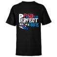 thumbnail image 1 of Disney Mickey Mouse Summer Surfing Find the Perfect Wave- Short Sleeve T-Shirt for Kids - Customized-Black, 1 of 5