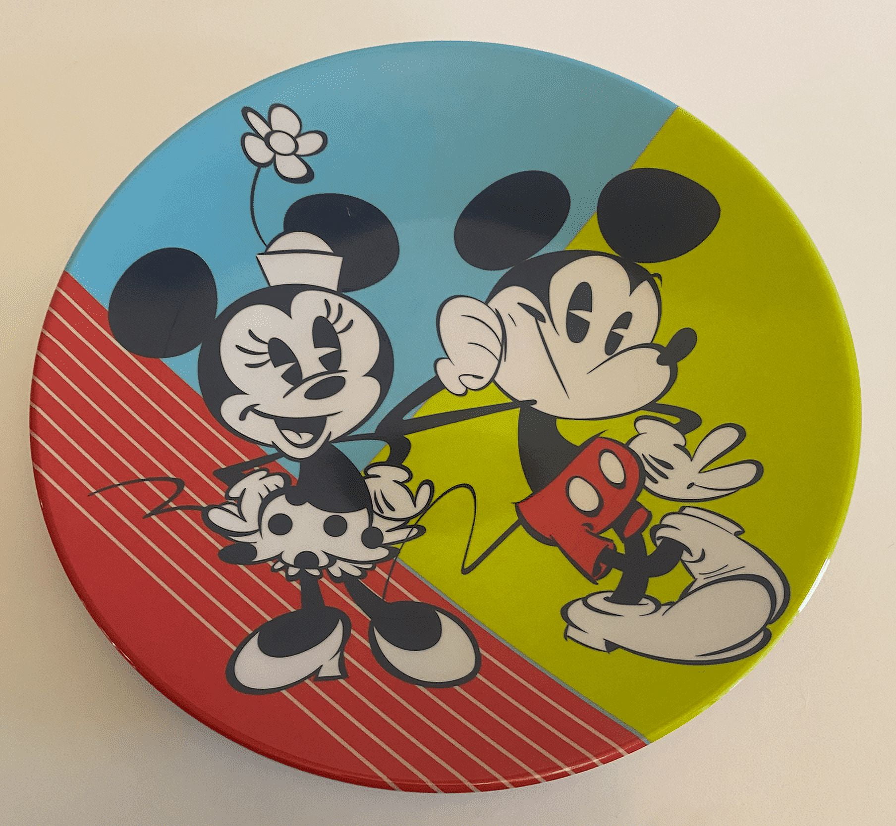 Mickey mouse plastic clearance plates
