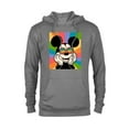 thumbnail image 1 of Disney Mickey Mouse Sun Burst Retro - Pullover Hoodie for Adults - Customized-Graphite Heather, 1 of 5