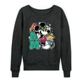 thumbnail image 1 of Disney - Mickey Mouse Sunglasses - Women's Lightweight French Terry Long Sleeve Shirt, 1 of 5