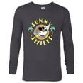 thumbnail image 1 of Disney Mickey Mouse Sunny Smiles Summer - Long Sleeve T-Shirt for Men - Customized-Charcoal Heather, 1 of 5