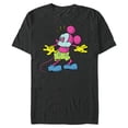thumbnail image 1 of Disney Mickey Mouse Surprise Behind You Retro Pop Art - Short Sleeve Blended T-Shirt for Adults - Customized-Dark Heather, 1 of 5