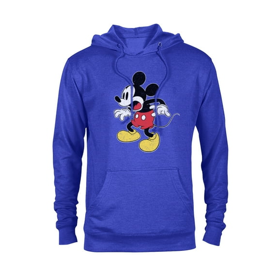 Disney Mickey Mouse Surprised - Pullover Hoodie for Adults - Customized-Royal