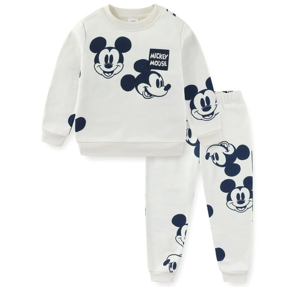 Disney Mickey Mouse Sweatshirt and Pants Set (Boys), 2 Piece Set, Sizes 4-7