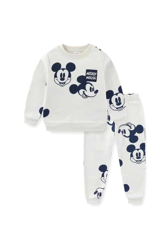 Mickey Mouse Sweatshirt and Pants Set (Boys), 2 Piece Set, Sizes 4-7