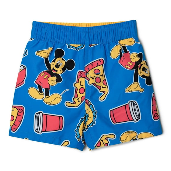 Disney Mickey Mouse Swim Trunks Bathing Suit UPF 50  Infant to Little Kid