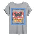 thumbnail image 1 of Disney - Mickey Mouse Swing Oversized - Womens Oversized Graphic T-Shirt, 1 of 4