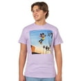 thumbnail image 1 of Disney Mickey Mouse T-Shirt Men's Sunset Slam Dunk Adult Short Sleeve Tee, 1 of 6