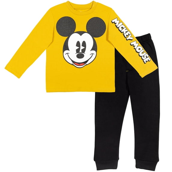 Disney Mickey Mouse T-Shirt and FleecePants Infant to Little Kid