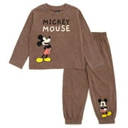 Disney Mickey Mouse T-Shirt and Jogger and Pants Outfit Set Toddler to Big Kid