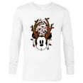 thumbnail image 1 of Disney Mickey Mouse Tangled Holiday Standard - Long Sleeve T-Shirt for Men – Customized-White, 1 of 5